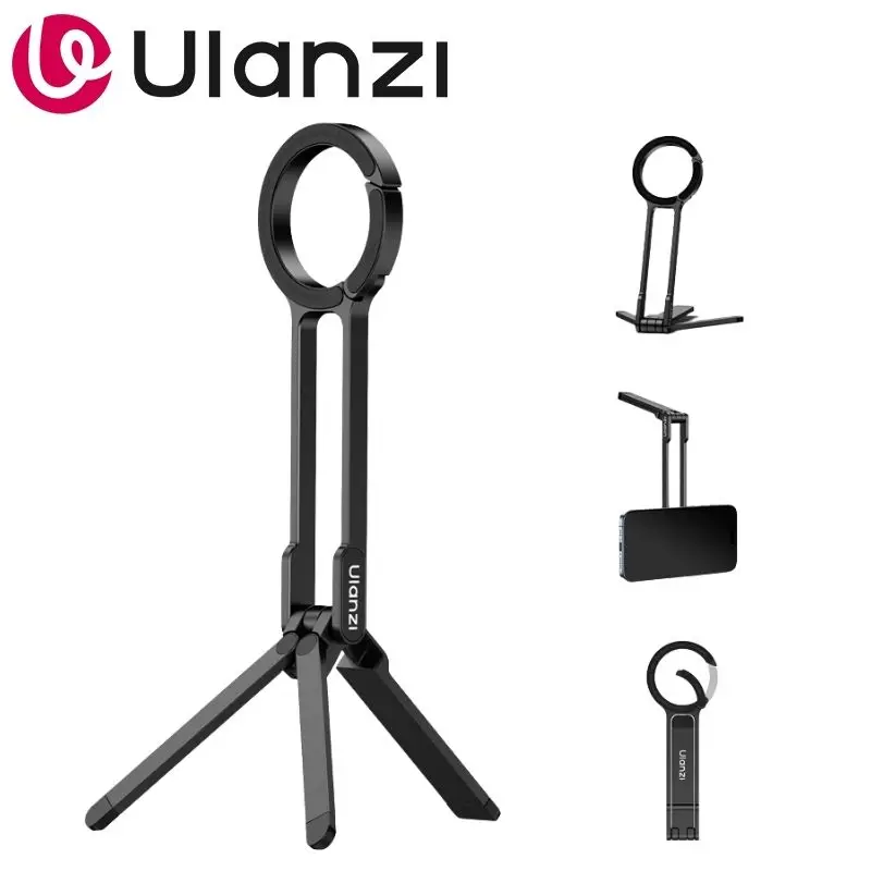 Ulanzi MA30 Carabiner-Mounted Phone Tripod Magnetic Mount Multi-Mode For iPhone17 16 15 pro Vlog Sports Live Stream Meeting
Ulanzi MA30 Carabiner-Mounted Phone Tripod Magnetic Mount Multi-Mode For iPhone17 16 15 pro Vlog Sports Live Stream Meeting