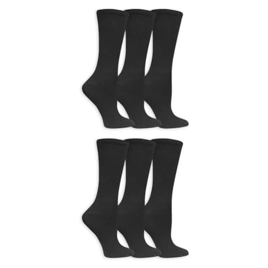 Women's Diabetes Circulator Socks 4 and 6 Pair Packs NonBinding Moisture Management for Daily Comfort and Improved Circulation
Women's Diabetes Circulator Socks 4 and 6 Pair Packs NonBinding Moisture Management for Daily Comfort and Improved Circulation