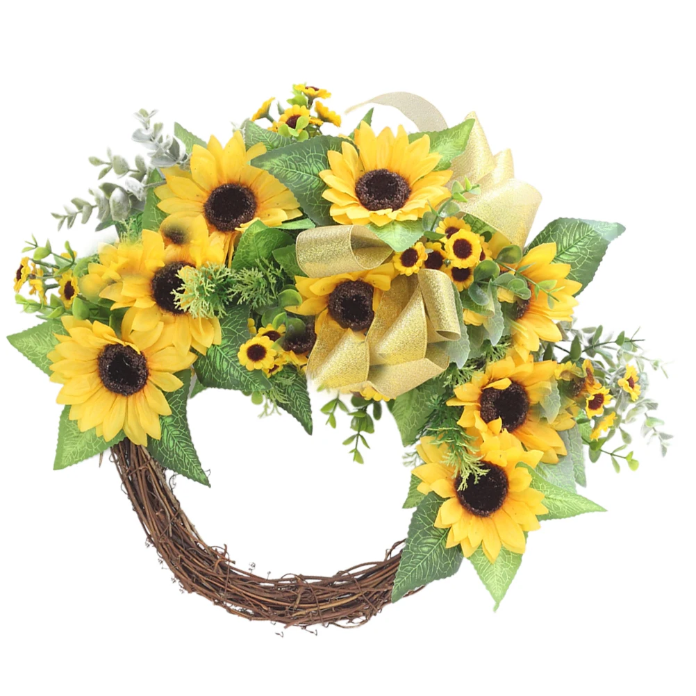 Artificial Sunflower Garland Door Decor Fall Wreath Silk Flower Hanging Wall Ornament LonglastingDoor
Artificial Sunflower Garland Door Decor Fall Wreath Silk Flower Hanging Wall Ornament LonglastingDoor