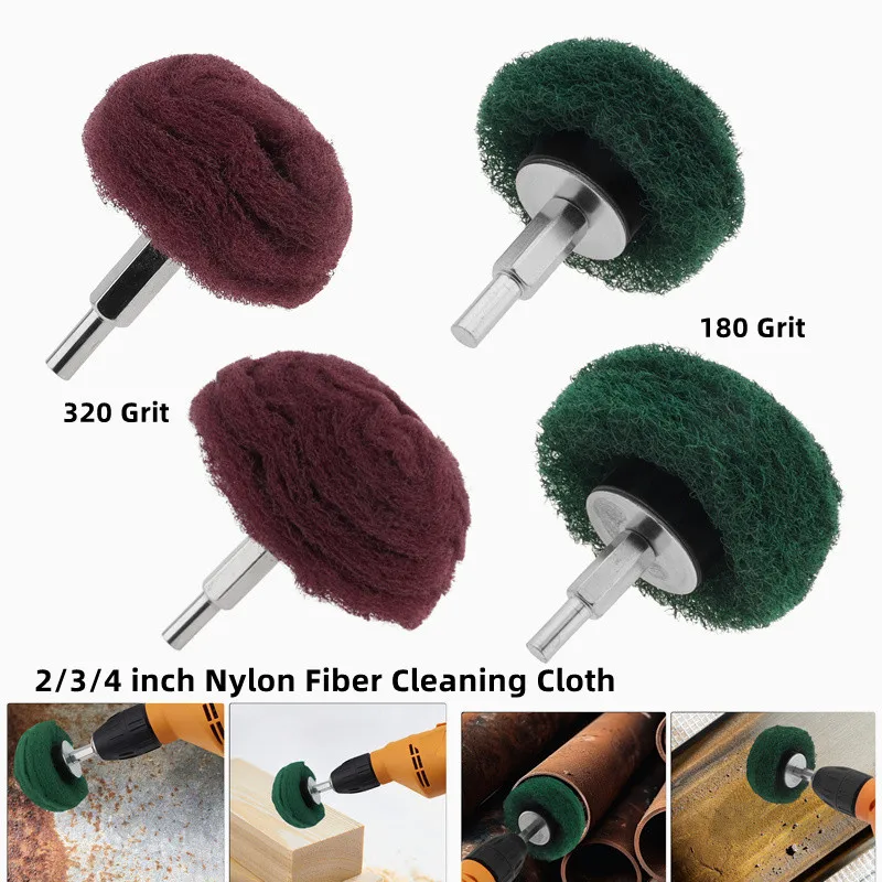 2/3/4 inch 180 Grit / 320 Grit Ground Head Mushroom Type Cleaning Cloth for Polishing Mirror / Stainless Steel with 6mm Shank
2/3/4 inch 180 Grit / 320 Grit Ground Head Mushroom Type Cleaning Cloth for Polishing Mirror / Stainless Steel with 6mm Shank