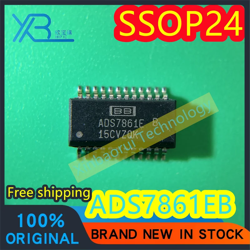 (5/50pieces) ADS7861EB ADS7861E ADS7861 SSOP24 12-bit ADC analog-to-digital converter new original spot Free shipping
(5/50pieces) ADS7861EB ADS7861E ADS7861 SSOP24 12-bit ADC analog-to-digital converter new original spot Free shipping