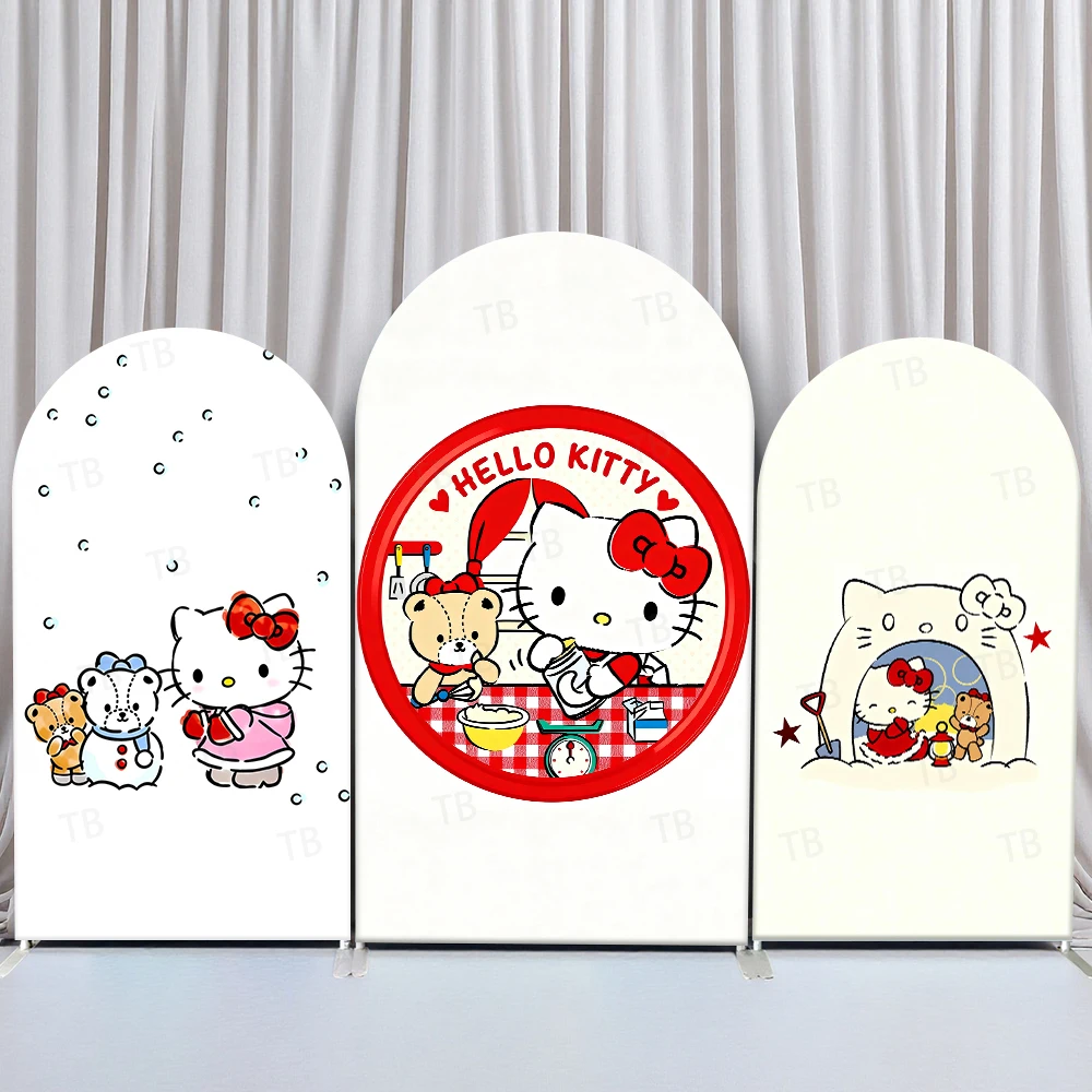 Hello Kitty Christmas Style Arch Backdrop Cover Warm Scene For Kids Birthday Party Cute Cartoon Theme Photo Booth Decor Prop
Hello Kitty Christmas Style Arch Backdrop Cover Warm Scene For Kids Birthday Party Cute Cartoon Theme Photo Booth Decor Prop