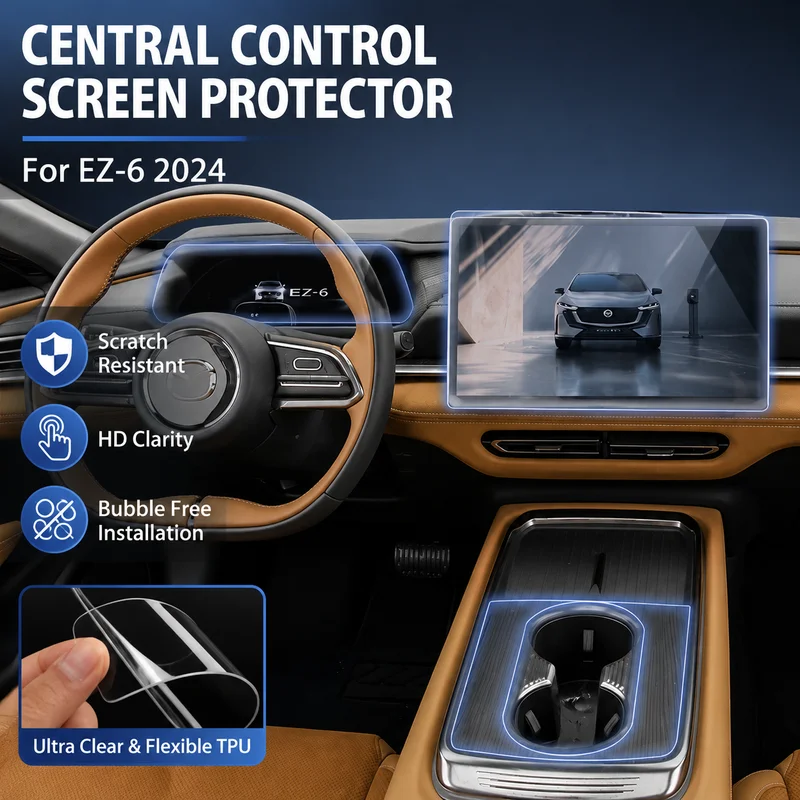 Central Control Screen Protector For Mazda EZ6 2024 Model Year Car Accessories, Replacement Parts, Easy Installation
Central Control Screen Protector For Mazda EZ6 2024 Model Year Car Accessories, Replacement Parts, Easy Installation