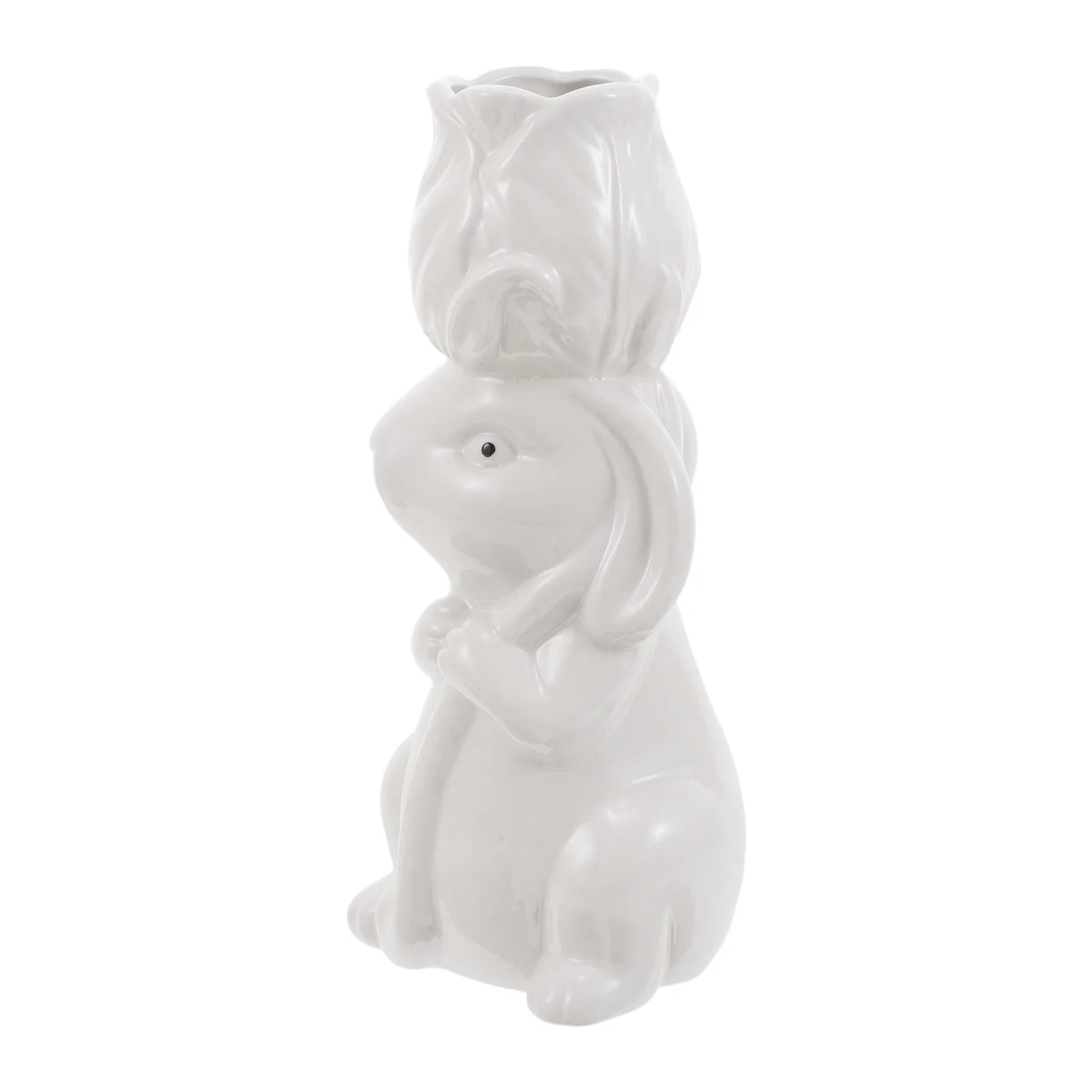Vintage Style Ceramic Hare Vase Exquisite Glazed Finish Beautiful Centerpiece for Living Room Dining Area Mantelpiece
Vintage Style Ceramic Hare Vase Exquisite Glazed Finish Beautiful Centerpiece for Living Room Dining Area Mantelpiece