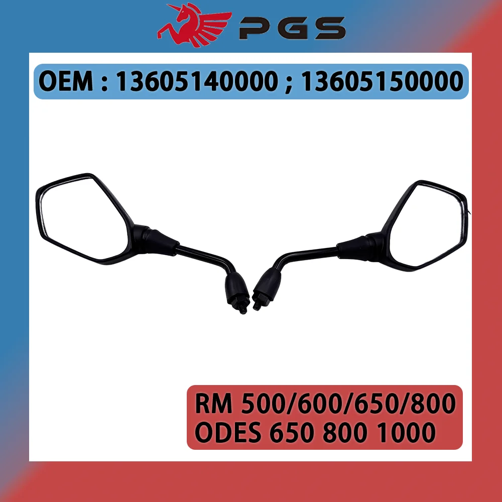 Right and Left Rear Mirror For ODES 650 800 1000 QUAD GO KART Parts Snowmobile RM 500 600 800 1000 13605140000 13605150000
Right and Left Rear Mirror For ODES 650 800 1000 QUAD GO KART Parts Snowmobile RM 500 600 800 1000 13605140000 13605150000