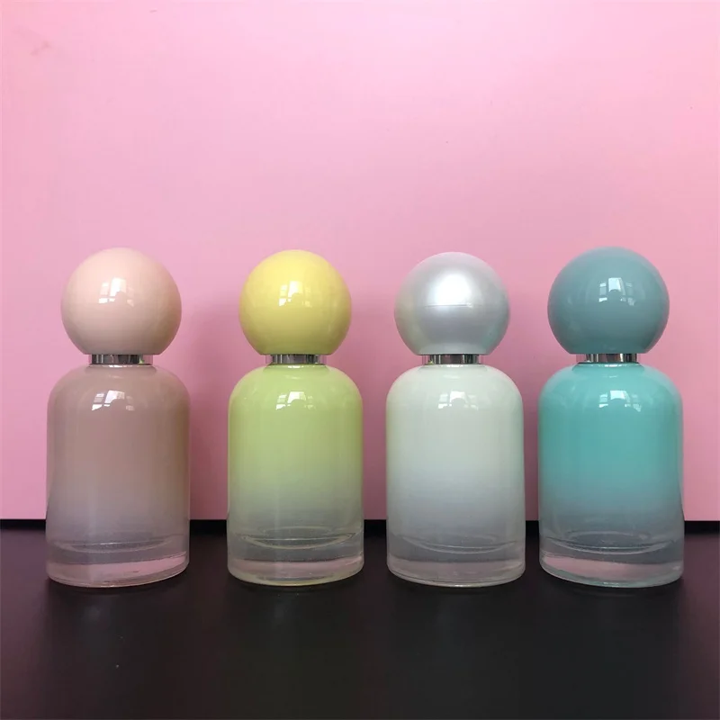10/15pcs Empty 30ml Perfume Spray Bottle Candy Color High-grade Gradient Portable Glass Scent Pot Round Cap Cosmetic Container
10/15pcs Empty 30ml Perfume Spray Bottle Candy Color High-grade Gradient Portable Glass Scent Pot Round Cap Cosmetic Container
