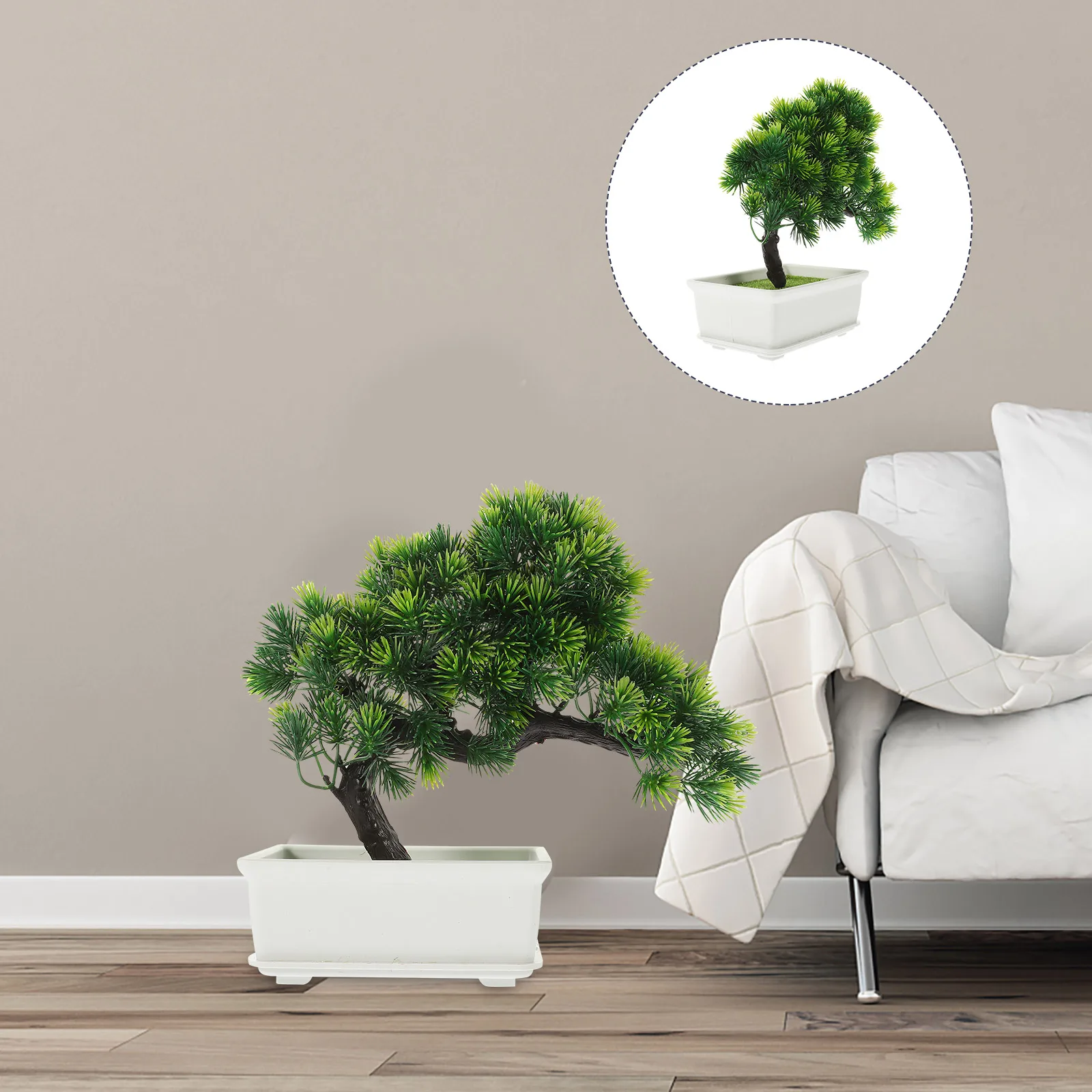 1pc Creative Artificial Bonsai Realistic Pvc Foam Resin Ornament Desktop Home Office Decor Green Plant Decors Household Fake
1pc Creative Artificial Bonsai Realistic Pvc Foam Resin Ornament Desktop Home Office Decor Green Plant Decors Household Fake