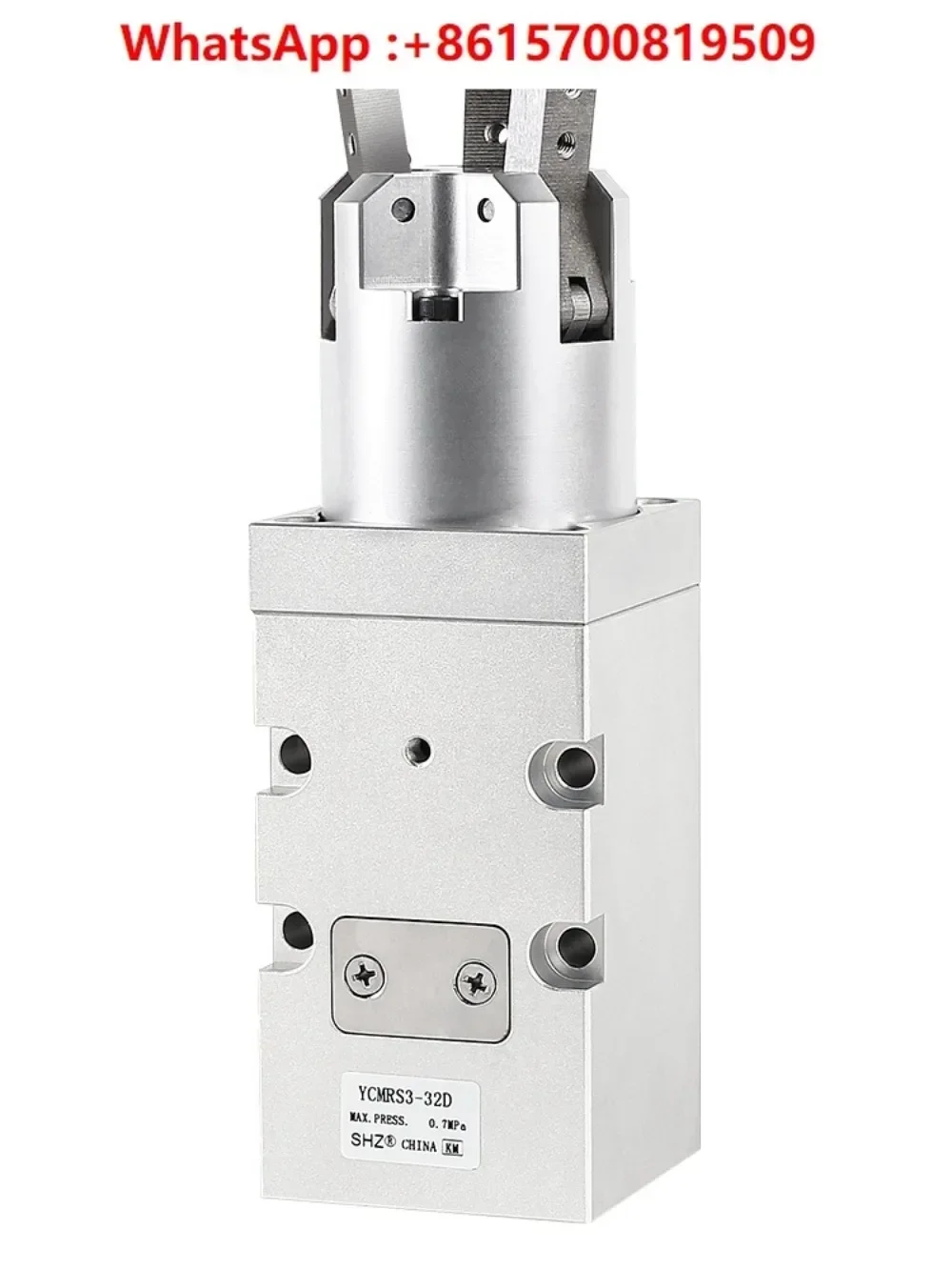 Filling machine screw cap 360 degree infinite rotation air claw three claws twoYCMRS3-32D screw bottle cap parallel cylinder
Filling machine screw cap 360 degree infinite rotation air claw three claws twoYCMRS3-32D screw bottle cap parallel cylinder