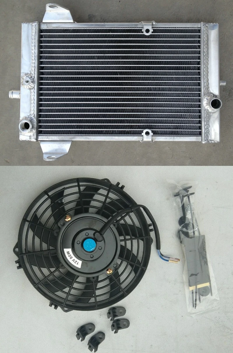 Aluminum RADIATOR+Fan For Kawasaki KFX700 KFX 700 KSV700A/B/C VForce 2003 2004 2005 2006 2007 2008 2009 03 04 05 06 07 08 09
Aluminum RADIATOR+Fan For Kawasaki KFX700 KFX 700 KSV700A/B/C VForce 2003 2004 2005 2006 2007 2008 2009 03 04 05 06 07 08 09