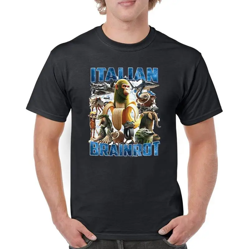 Итальянская футболка Brainrot Funny Absurd Gen Z Internet Meme Trend Мужская
Итальянская футболка Brainrot Funny Absurd Gen Z Internet Meme Trend Мужская