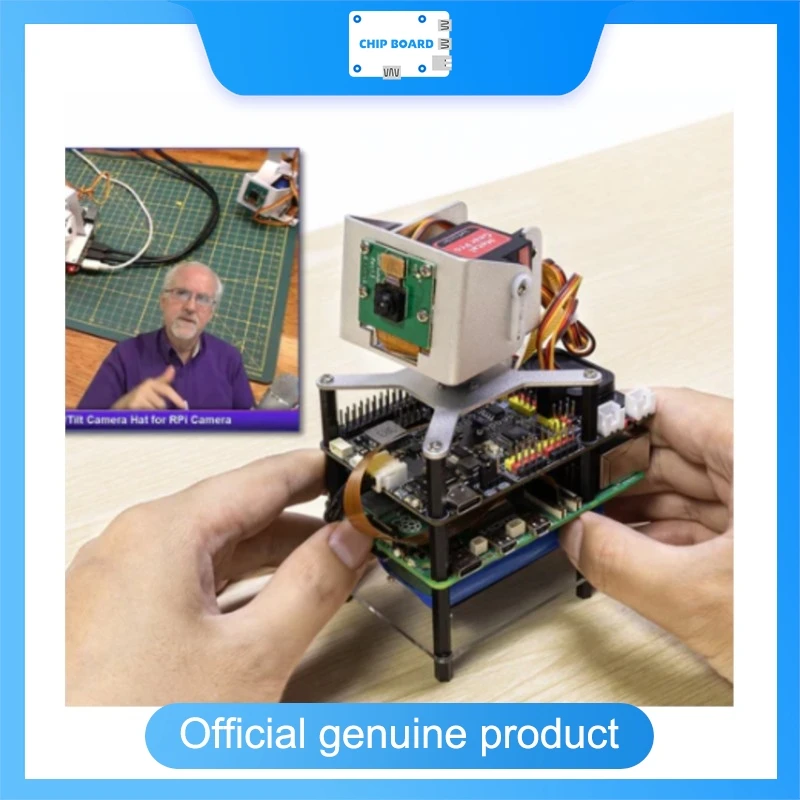 SunFounder AI Fusion Lab Kit Raspberry Pi 5/4/3B+/Zero 2W, ChatGPT Gemini Grok, OpenCV MediaPipe, Python AI kit
