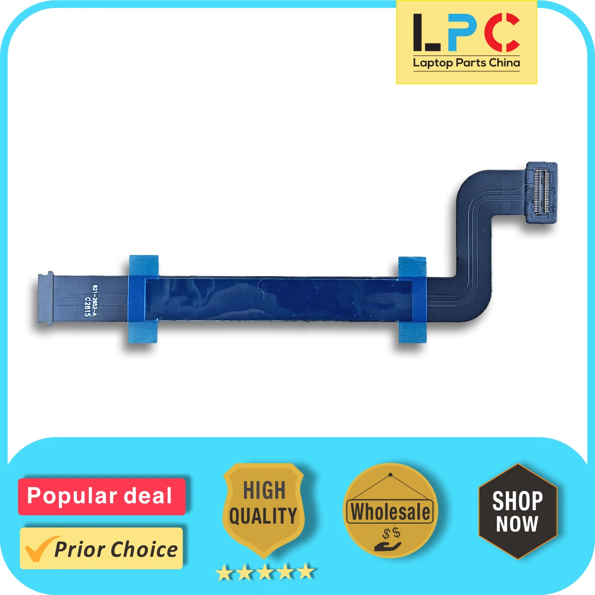 A1398 Trackpad Touchpad Cable 821-2652-A For Apple MacBook Pro A1398 2015 Trackpad Touchpad Flex Cable New
A1398 Trackpad Touchpad Cable 821-2652-A For Apple MacBook Pro A1398 2015 Trackpad Touchpad Flex Cable New