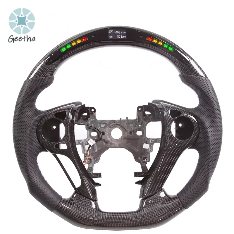 For Fit for Honda Accord Gen 9th 2014 2015 2016 Fancy Smart LED Real Carbon Fiber Custom Car Steering Wheel
For Fit for Honda Accord Gen 9th 2014 2015 2016 Fancy Smart LED Real Carbon Fiber Custom Car Steering Wheel
