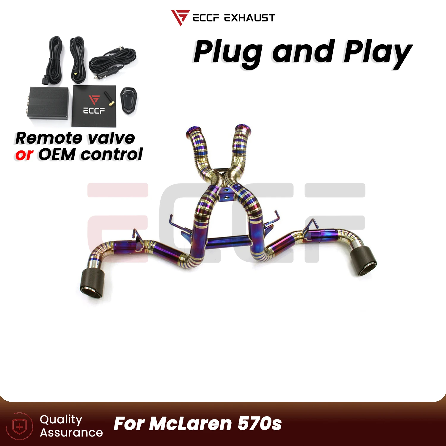 Sporty Aggressive Exhaust Sound Titanium Catback exhaust system For McLaren 570s Plug and Play Performance Upgrade
Sporty Aggressive Exhaust Sound Titanium Catback exhaust system For McLaren 570s Plug and Play Performance Upgrade