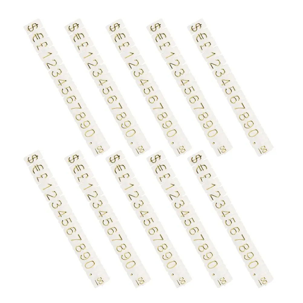 10 Price Tags for Jewelry Number Adjustable Plastic Retail Counter Label Display Cube Pricing Tag Stand Folder
10 Price Tags for Jewelry Number Adjustable Plastic Retail Counter Label Display Cube Pricing Tag Stand Folder