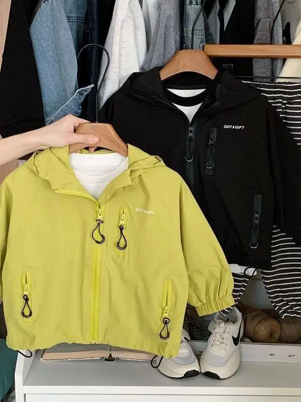 Boys' Casual Waterproof Jaet Bright Color Sli Autumn New Arrival Windproof Faionable Open Cardigan Long Length Americ...
Boys' Casual Waterproof Jaet Bright Color Sli Autumn New Arrival Windproof Faionable Open Cardigan Long Length Americ...