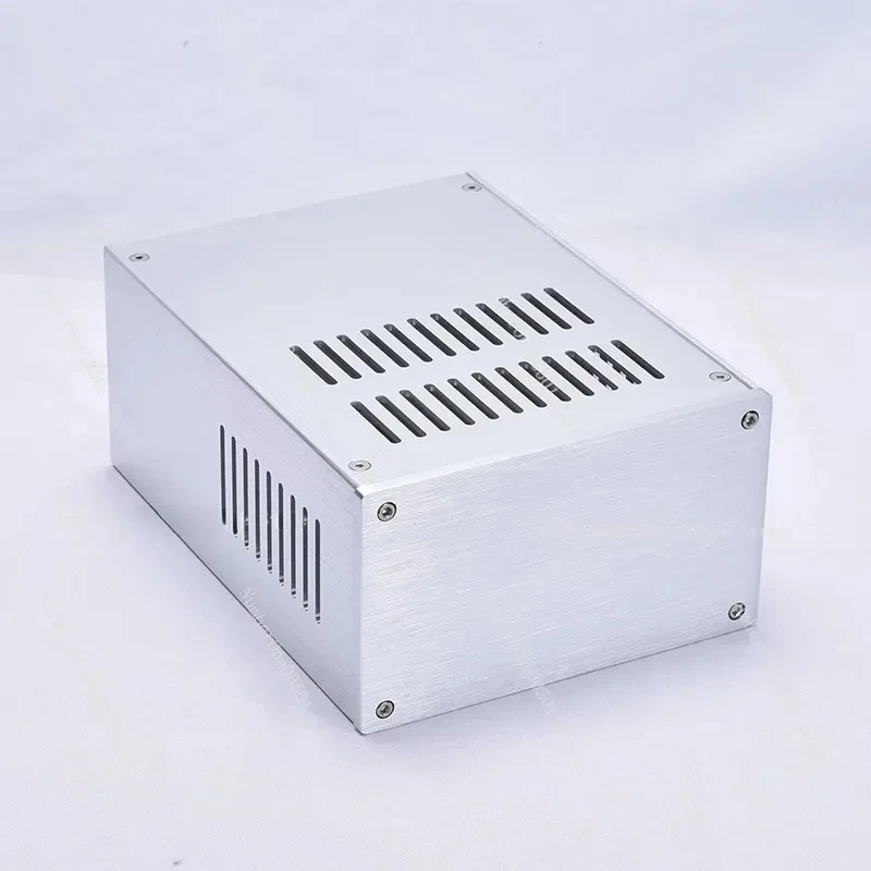 All Aluminum Surrounding Heat Dissipation Can Be Used As Or Supply Power Amplifier Silver 1610 Multi Purpose Chassis 
All Aluminum Surrounding Heat Dissipation Can Be Used As Or Supply Power Amplifier Silver 1610 Multi Purpose Chassis