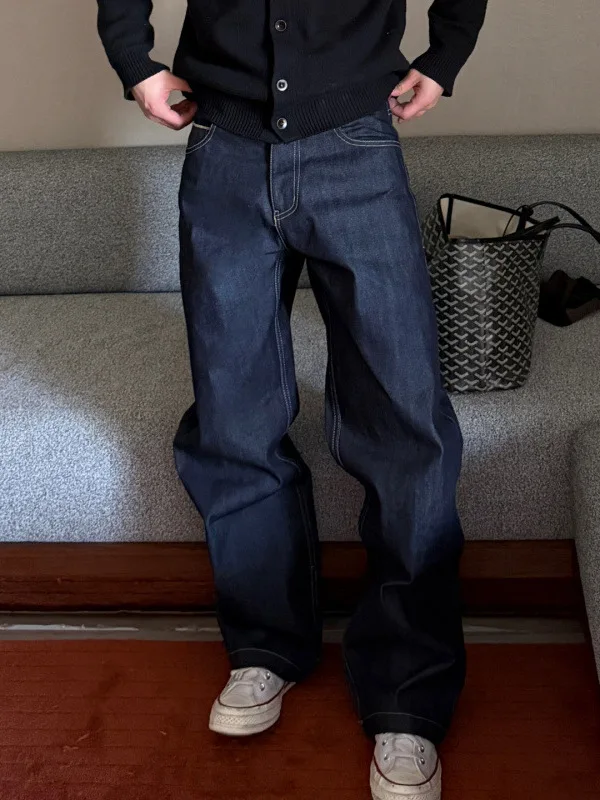 Cleanfit Loose Long Pants Vintage Japanese Style 16OZ Original Mash Hard Straight Leg Pure Color Cotton Casual Trousers
Cleanfit Loose Long Pants Vintage Japanese Style 16OZ Original Mash Hard Straight Leg Pure Color Cotton Casual Trousers