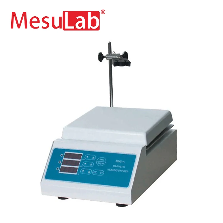 MesuLab ME-MHS-A digital display speed/time/heat temp. square plate a biological magnetic stirrer lab equipment with heater
MesuLab ME-MHS-A digital display speed/time/heat temp. square plate a biological magnetic stirrer lab equipment with heater