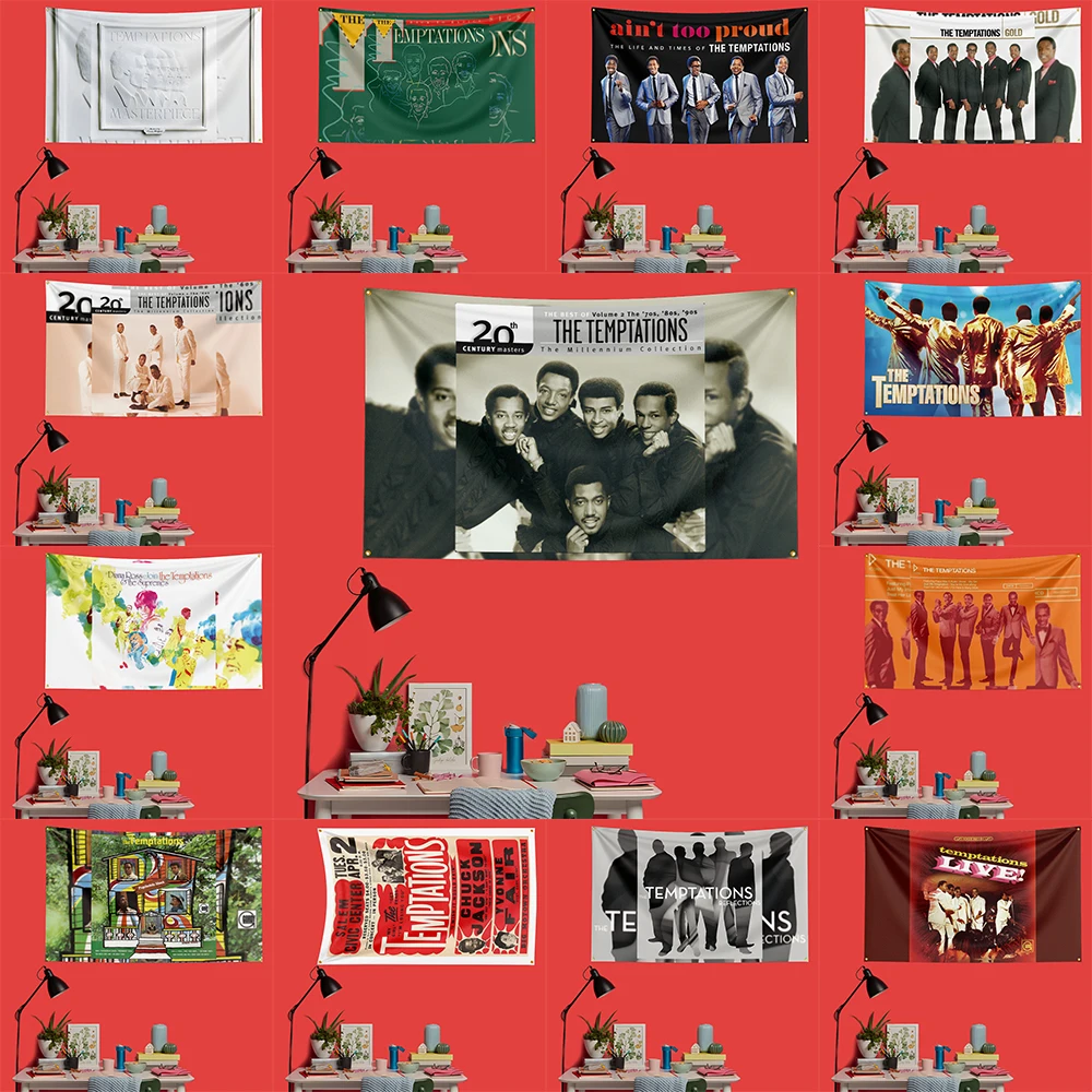 The Temptations R&B Music Flag 3x5 FT 90x150cm Polyester Decorative Banner Tapestry For Music Fans Bedroom Wall Decoration
The Temptations R&B Music Flag 3x5 FT 90x150cm Polyester Decorative Banner Tapestry For Music Fans Bedroom Wall Decoration