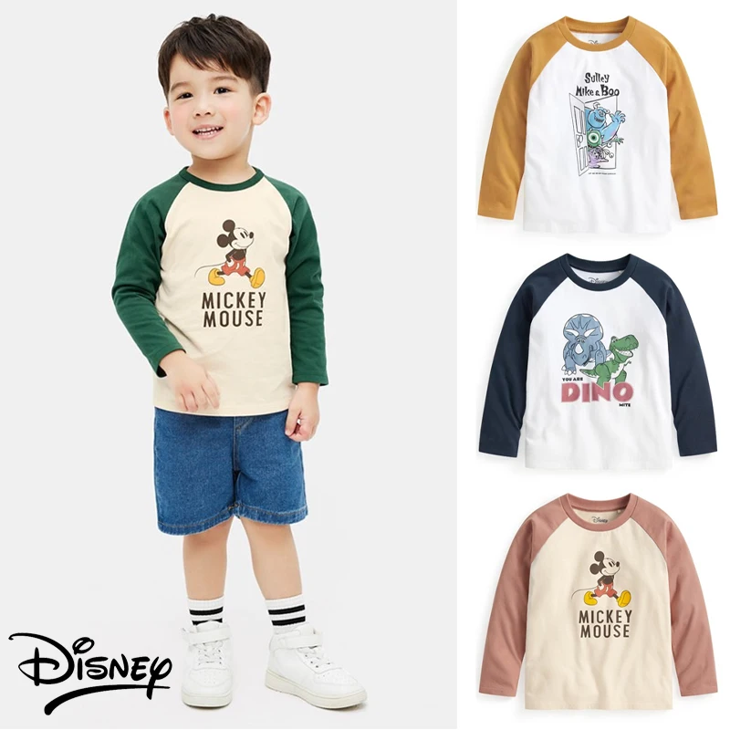 Disney Mickey Mouse Sweatshirt Girls Long Sleeve Spring Autumn T Shirt Cotton O-neck Casual Kid Tops Undershirt Children Clothes
Disney Mickey Mouse Sweatshirt Girls Long Sleeve Spring Autumn T Shirt Cotton O-neck Casual Kid Tops Undershirt Children Clothes