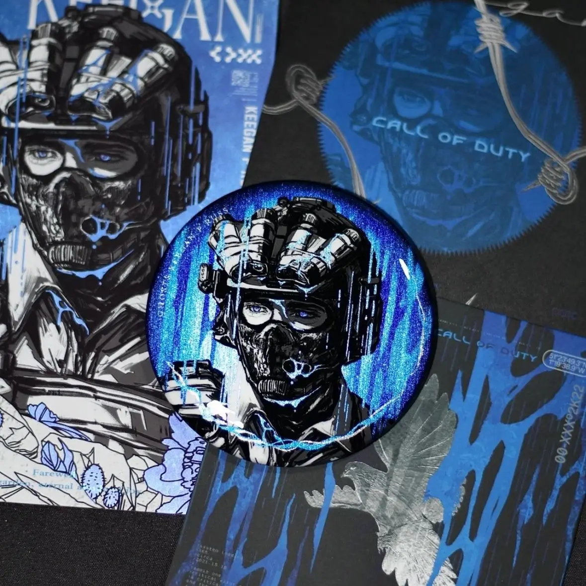 Товары "Call of Duty": значок киганского бара, жестяная брошь, подвеска-рюкзак, просо
Товары "Call of Duty": значок киганского бара, жестяная брошь, подвеска-рюкзак, просо