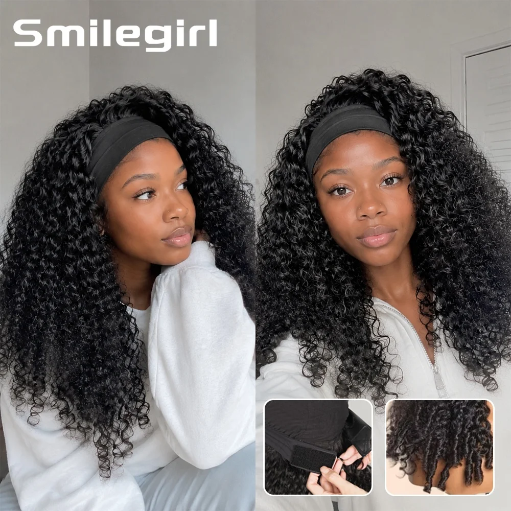 Burmese Curly Headband Wig Human Hair 200% Density Without Glueless Wear and Go Full Machine Made Wig Natural Color Brazilian Wig For Women 30 40 Inch
Burmese Curly Headband Wig Human Hair 200% Density Without Glueless Wear and Go Full Machine Made Wig Natural Color Brazilian Wig For Women 30 40 Inch