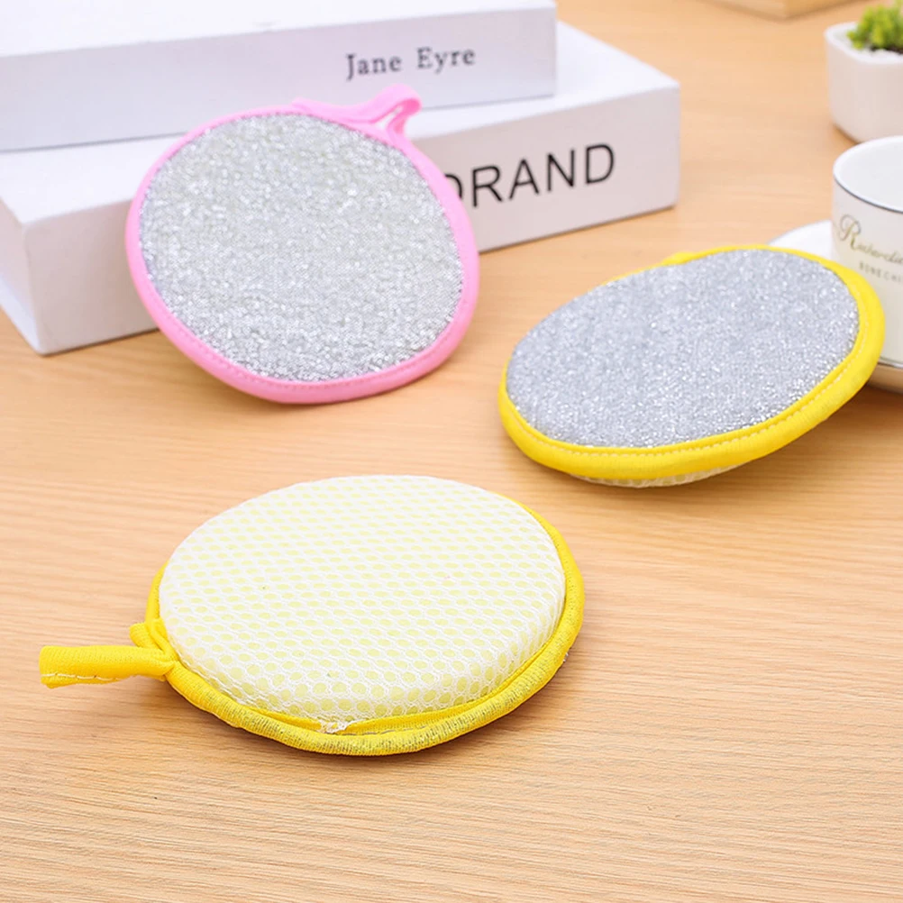 5pcs Cleaning Sponge Pads Double Sided Dishwashing Strong Decontamination Durable Kitchen Scouring Pads For Pans Bowls Sinks
5pcs Cleaning Sponge Pads Double Sided Dishwashing Strong Decontamination Durable Kitchen Scouring Pads For Pans Bowls Sinks