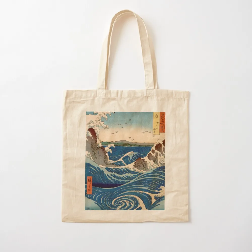 Whirlpool Utagawa Hiroshige Vintage Japanese Woodblock Print East Asian Culture Antique Art Tote Bag
Whirlpool Utagawa Hiroshige Vintage Japanese Woodblock Print East Asian Culture Antique Art Tote Bag