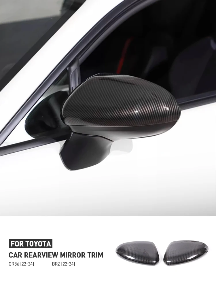 Real Carbon Fiber Car Rearview Side Door Mirror Cover Styling Trim Accessories For Toyota GR86 ZN8 For Subaru BRZ ZD8 2022-2024
Real Carbon Fiber Car Rearview Side Door Mirror Cover Styling Trim Accessories For Toyota GR86 ZN8 For Subaru BRZ ZD8 2022-2024