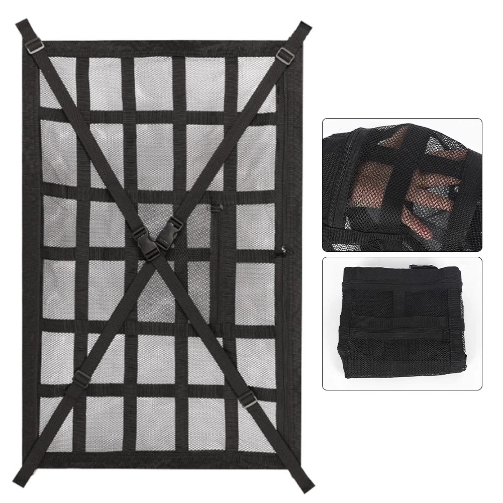 Black Sale Car Roof Storage Bag Interior Cargo Net Breathable Mesh Bag Car Ceiling Storage Hoses Clamps Accessories
Black Sale Car Roof Storage Bag Interior Cargo Net Breathable Mesh Bag Car Ceiling Storage Hoses Clamps Accessories