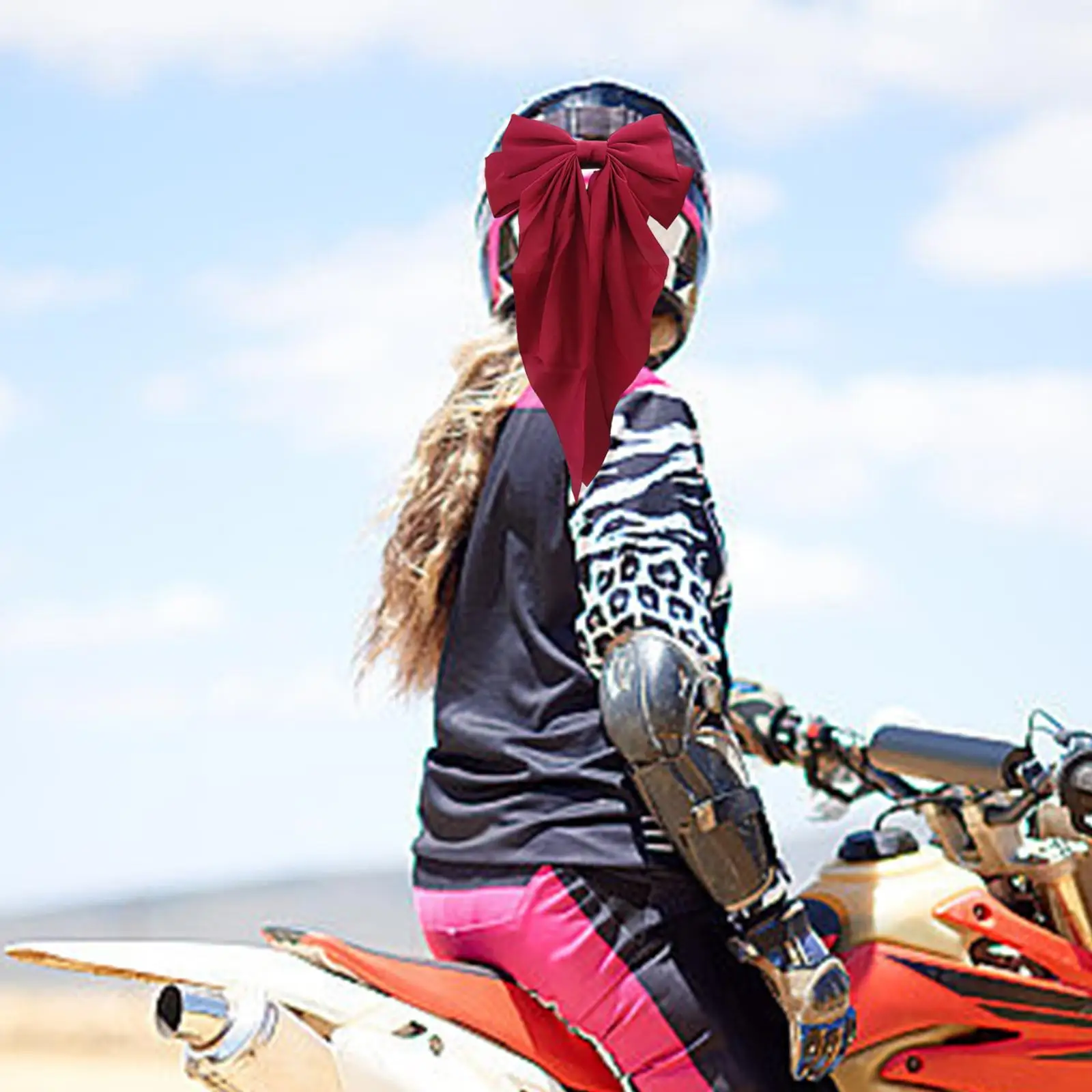 Helmet Decor Bow Funny Durable Helmet Accessory Helmet Decorations for Motorbiking Snowboarding Skating Skiing Motorcycling
Helmet Decor Bow Funny Durable Helmet Accessory Helmet Decorations for Motorbiking Snowboarding Skating Skiing Motorcycling