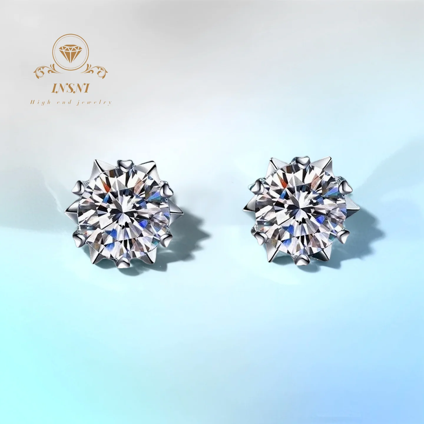 S925 silver mozzarella diamond snowflake stud earrings female moissanite one carat hexagram simple temperament earrings factory
S925 silver mozzarella diamond snowflake stud earrings female moissanite one carat hexagram simple temperament earrings factory