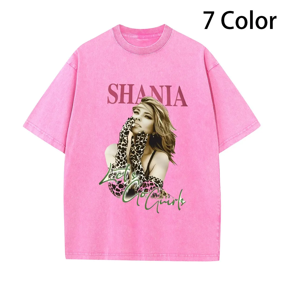 Белая футболка унисекс Shania Twain Let's Go Girls с коротким рукавом для фаната KH0001
Белая футболка унисекс Shania Twain Let's Go Girls с коротким рукавом для фаната KH0001