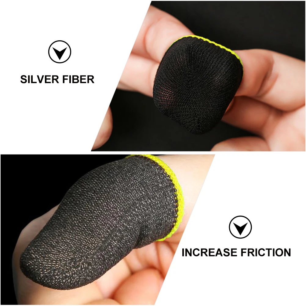 10pcs Anti-Sweat Finger Sleeves Game Controller Thumb Sleeve For Mobile Phone Gaming Enhanced Most Fingers Comfortable
10pcs Anti-Sweat Finger Sleeves Game Controller Thumb Sleeve For Mobile Phone Gaming Enhanced Most Fingers Comfortable