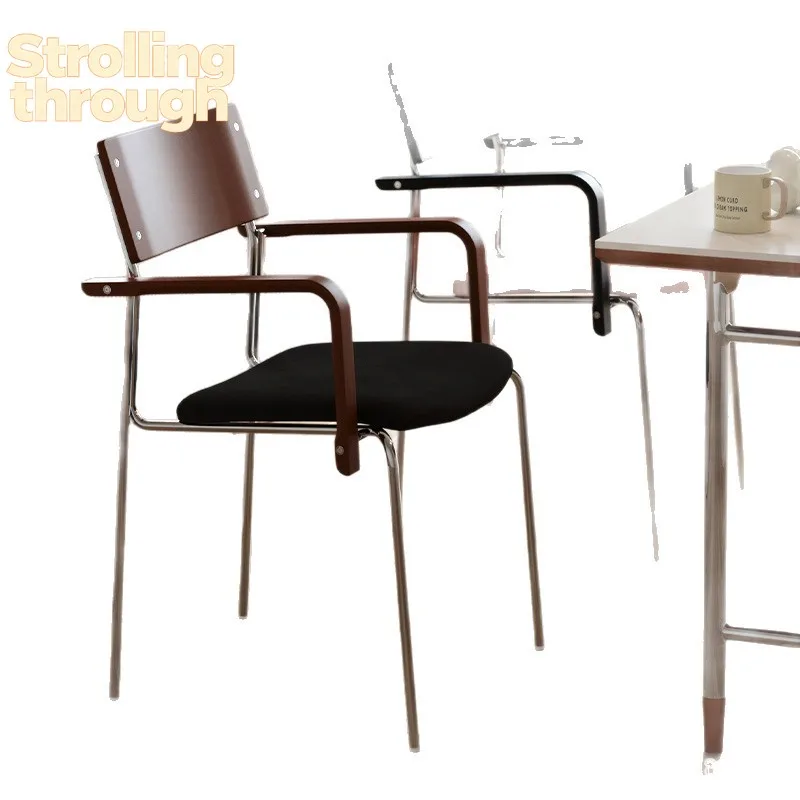 Medieval Bauhaus dining chair armrest lazy backrest casual home soft bag desk design makeup small stool living room
Medieval Bauhaus dining chair armrest lazy backrest casual home soft bag desk design makeup small stool living room