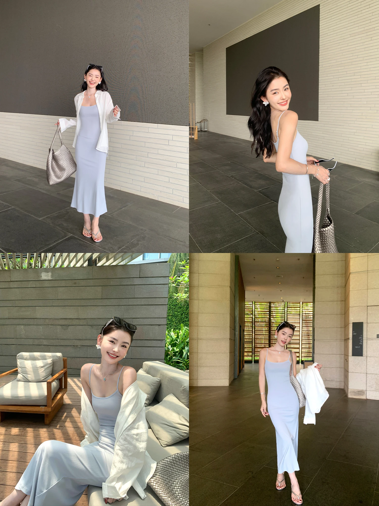 Elegant Knitted Summer Dress Women's Slim Fit Gown with Fish Tail Design No Sleeve Casual Fashion Polyester Fiber Gown
Elegant Knitted Summer Dress Women's Slim Fit Gown with Fish Tail Design No Sleeve Casual Fashion Polyester Fiber Gown