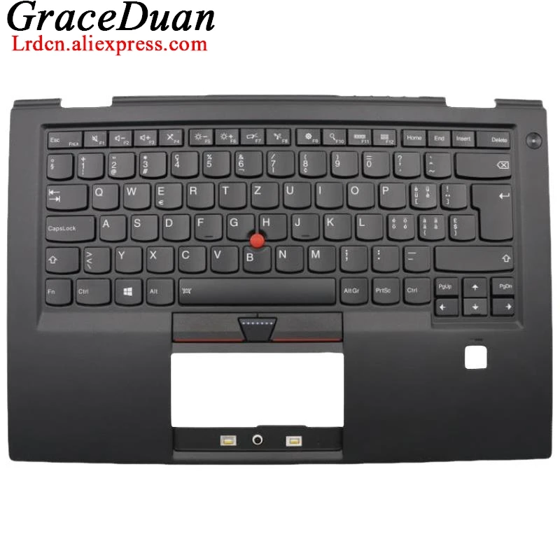 SWS Swiss Black Keyboard Upper Case Palmrest Shell Cover For Lenovo Thinkpad X1 Carbon 4th Gen4 G4 01AV175 01AV214
SWS Swiss Black Keyboard Upper Case Palmrest Shell Cover For Lenovo Thinkpad X1 Carbon 4th Gen4 G4 01AV175 01AV214