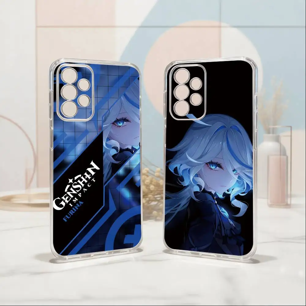 Genshin Impact Furina Phone Case Transparent Silicone Soft For Samsung S25,S24,S21,S22,S23,S30,Ultra,S20,Plus,Fe
Genshin Impact Furina Phone Case Transparent Silicone Soft For Samsung S25,S24,S21,S22,S23,S30,Ultra,S20,Plus,Fe