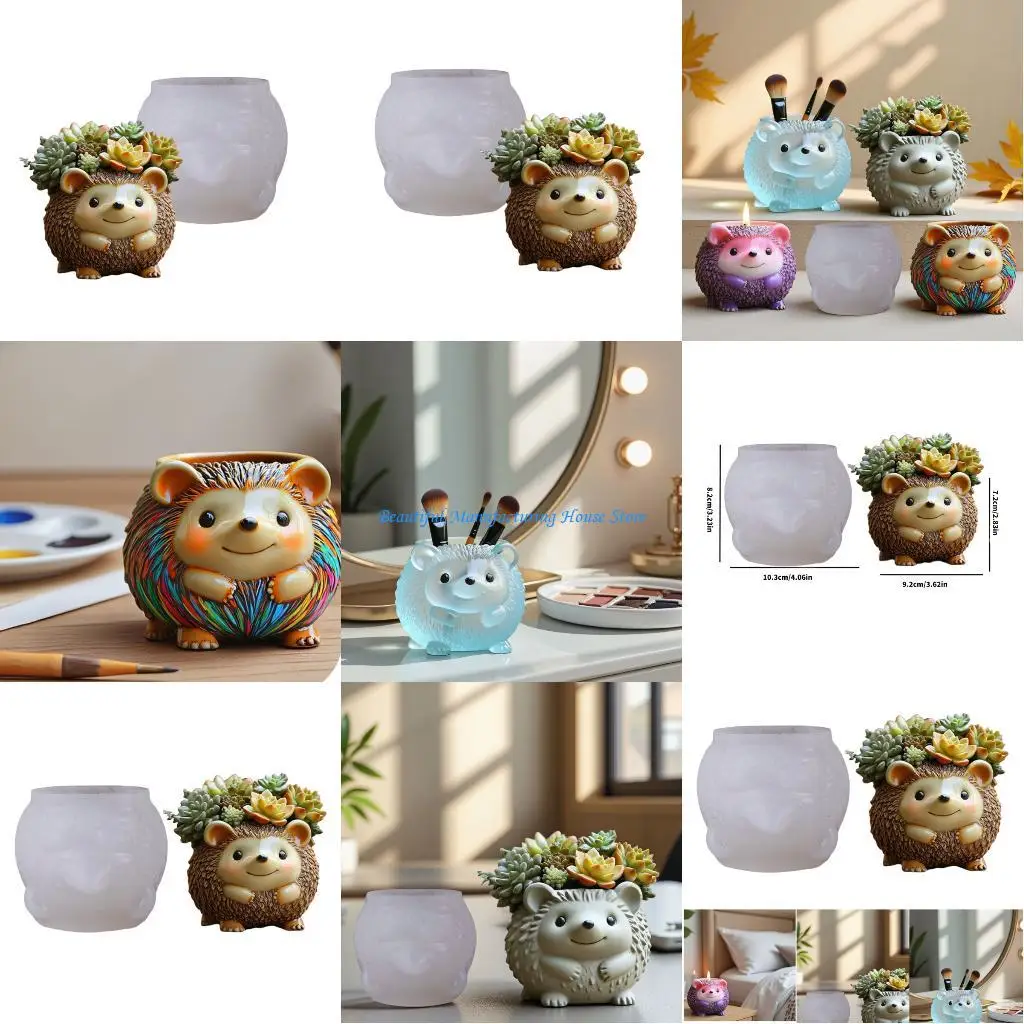 E56A форма для цветочного горшка, силиконовая форма для горшка в виде ежика для изготовления ювелирных изделий из смолы, горшки
E56A форма для цветочного горшка, силиконовая форма для горшка в виде ежика для изготовления ювелирных изделий из смолы, горшки