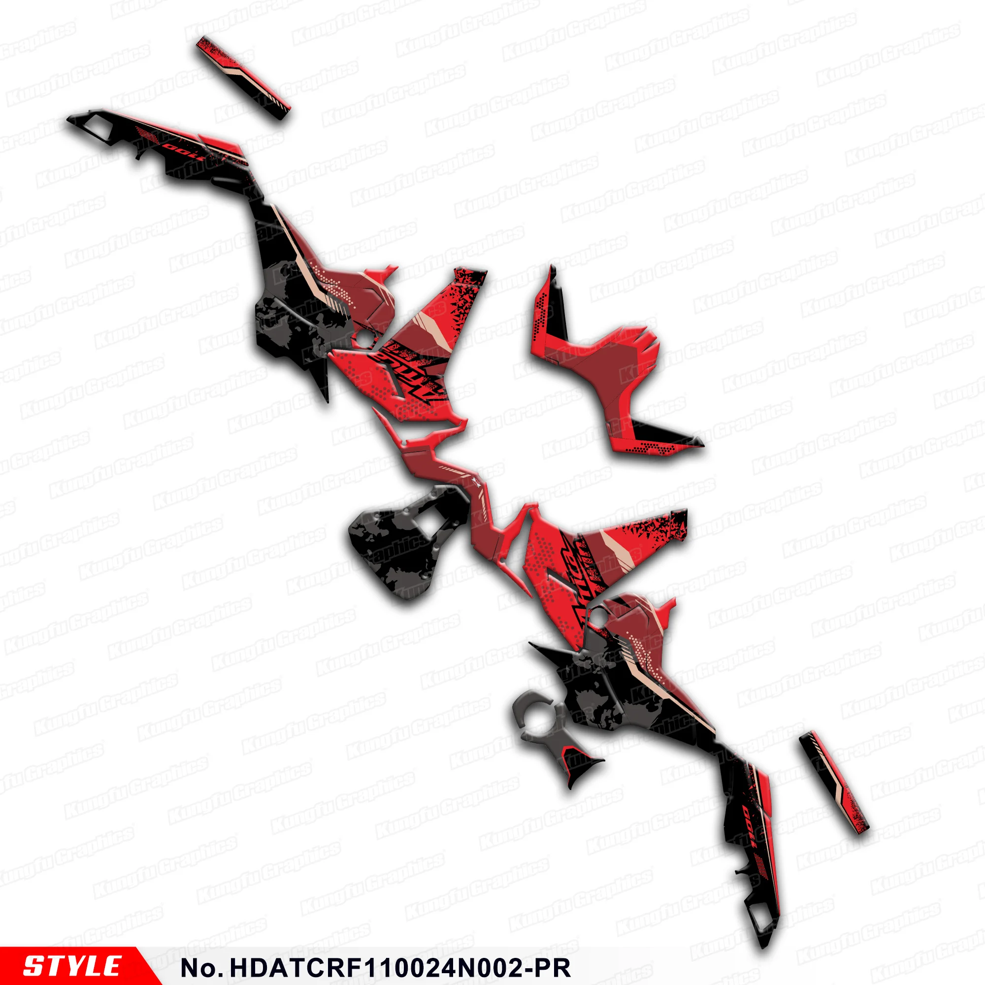 JY Racing Stickers Complete Vinyl Graphics for HONDA Africa Twin CRF1100L 2024 2025, HDATCRF110024N002-PR
JY Racing Stickers Complete Vinyl Graphics for HONDA Africa Twin CRF1100L 2024 2025, HDATCRF110024N002-PR