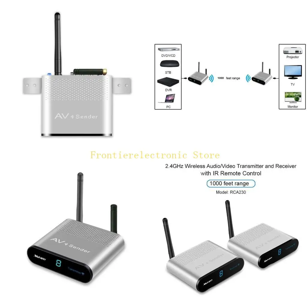 G8DB AV-передатчик Беспроводной видео-аудио-отправитель-приемник ИК-пульт дистанционного управления 2,4 ГГц
G8DB AV-передатчик Беспроводной видео-аудио-отправитель-приемник ИК-пульт дистанционного управления 2,4 ГГц