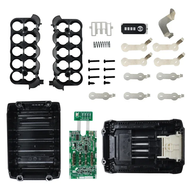 10*18650 BL4040 Li-ion Battery Case PCBA Protection Circuit Board Shell Box For MAKITA 40V Lithium Battery BL4025 Housings
10*18650 BL4040 Li-ion Battery Case PCBA Protection Circuit Board Shell Box For MAKITA 40V Lithium Battery BL4025 Housings