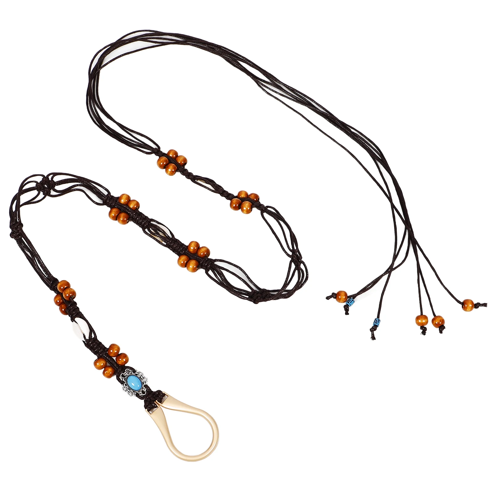 Boho Braided Waist Belt Women Woven Belts Lady Fashionable Dressy Grace Boho Style Handmade Wood Beads Casual Daily Wear
Boho Braided Waist Belt Women Woven Belts Lady Fashionable Dressy Grace Boho Style Handmade Wood Beads Casual Daily Wear