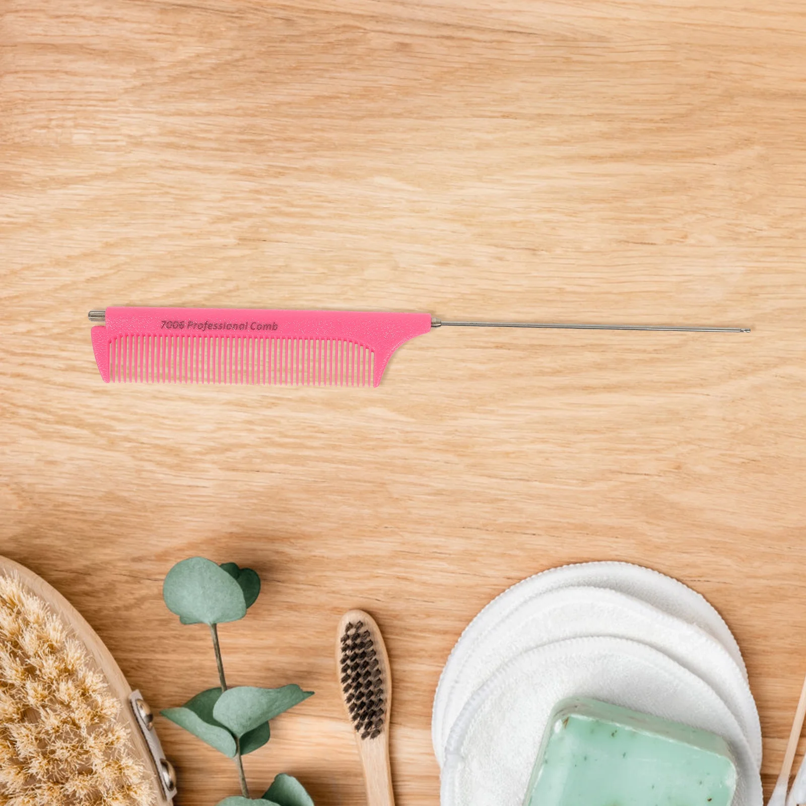 1Pcs Professional Pintail Comb with Retractable Tip Multi-Use Plastic Hair Cutting Comb for Short and Long Hair Salon Supply
1Pcs Professional Pintail Comb with Retractable Tip Multi-Use Plastic Hair Cutting Comb for Short and Long Hair Salon Supply