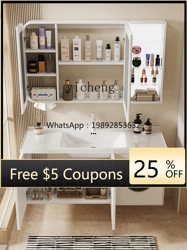 Bathroom Cabinet Combination Integrated Washing and Drying Bathroom Cabinet Ceramic Integrated Washbasin Washstand 
Bathroom Cabinet Combination Integrated Washing and Drying Bathroom Cabinet Ceramic Integrated Washbasin Washstand