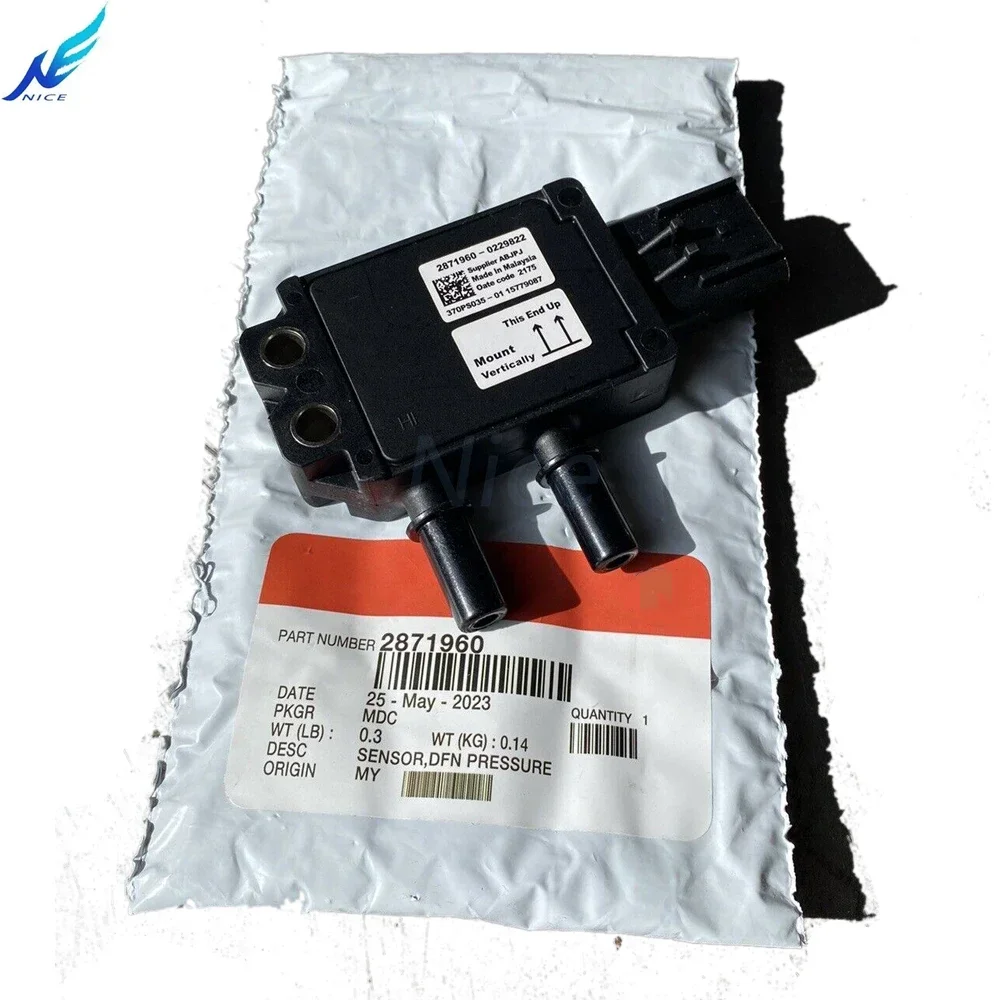 New Cummin-ss OEM 2871960 Exhaust Gas Differential Pressure Sensor
New Cummin-ss OEM 2871960 Exhaust Gas Differential Pressure Sensor