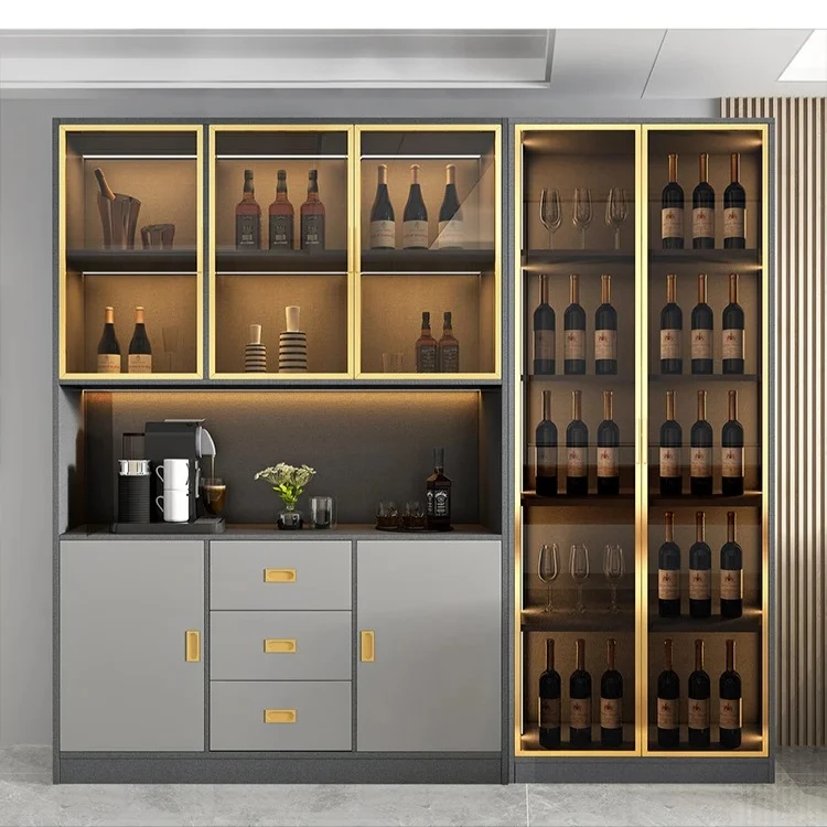 Wooden Display Wine Cabinets Kitchen Storage Living Room Wall Wine Cabinets Racks Liquor Mueble Licorera Bar Furniture QF50JG
Wooden Display Wine Cabinets Kitchen Storage Living Room Wall Wine Cabinets Racks Liquor Mueble Licorera Bar Furniture QF50JG