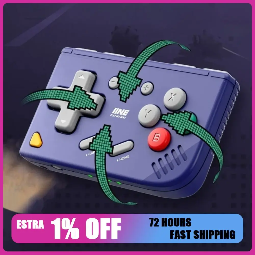 Мини-контроллер IINE Retro Ananke Gen 2, мини-геймпад с длительным временем автономной работы, Bluetooth-геймпады, ретро-геймпад RetroPocket
Мини-контроллер IINE Retro Ananke Gen 2, мини-геймпад с длительным временем автономной работы, Bluetooth-геймпады, ретро-геймпад RetroPocket