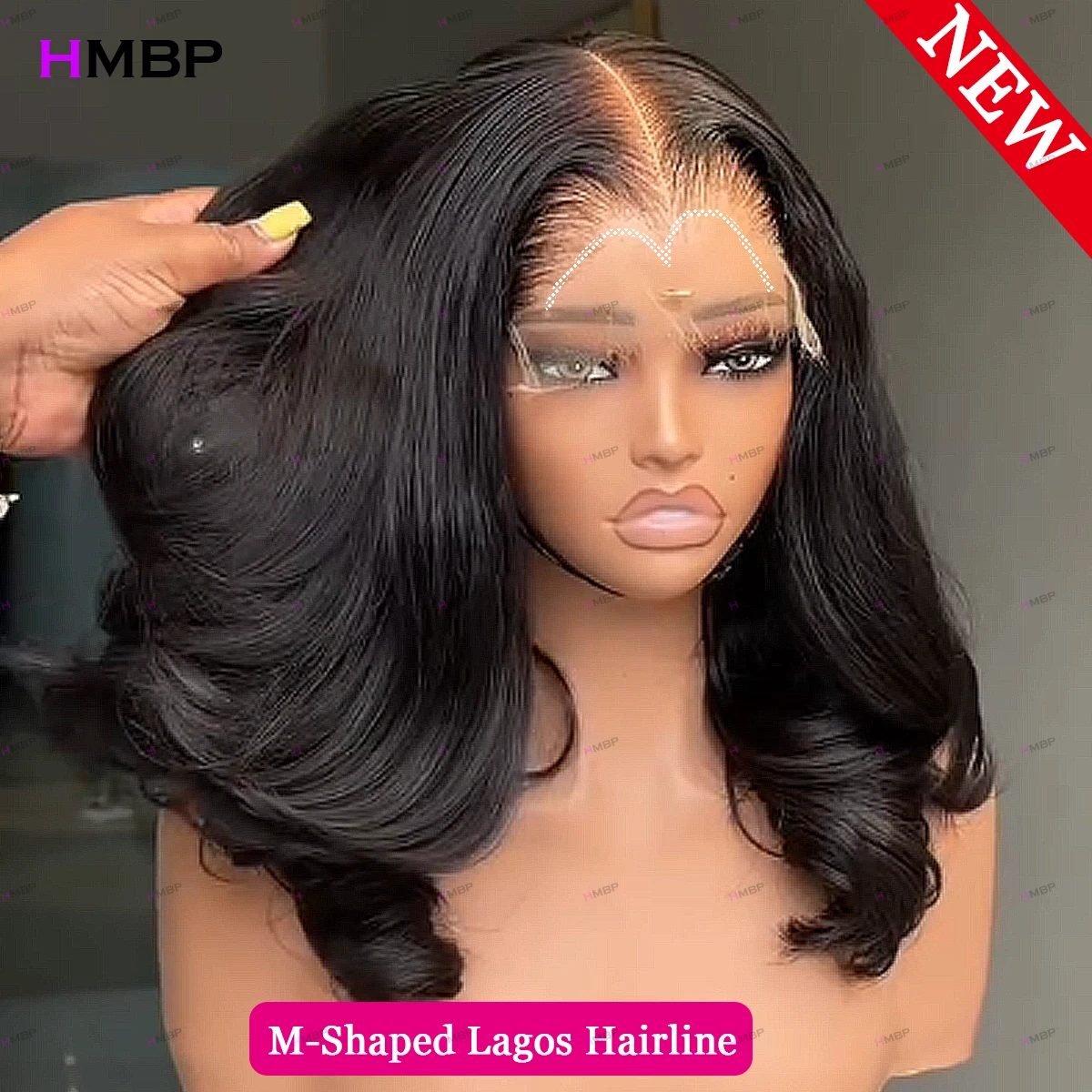 M Shaped Lagos Hairline Body Wave New Trend 360 HD Glueless Lace Front Wigs Human Hair Ready To Wear Pre Plucked M Hairline Wig
M Shaped Lagos Hairline Body Wave New Trend 360 HD Glueless Lace Front Wigs Human Hair Ready To Wear Pre Plucked M Hairline Wig